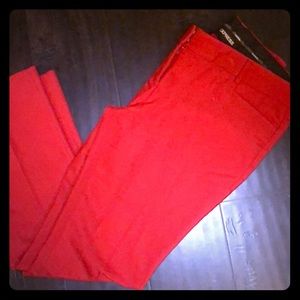 Express Editor- Red Slacks